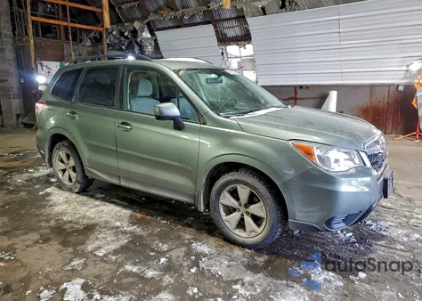 2015 Subaru Forester 2.5I Premium from USA, damaged, VIN JF2SJADC3FH574989